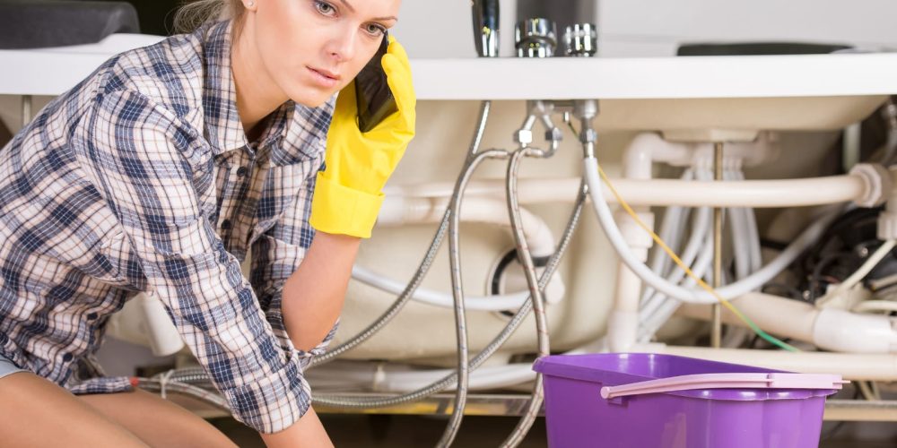 Leaking pipes or toilet and taps